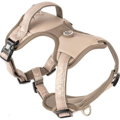 Max & Molly Sport Dog Harness Medium Dog with GOTCHA! Smart ID Safety Pendant, Matrix 2.0 Sand/M, Padded & Reflective Dog Harness - Comfort for Your Faithful Companion