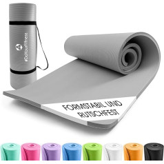 #DoYourFitness Yoga Mat Non-Slip. For Beginners and Advanced Users. Thickness from 0.8 cm to 2 cm. Joint-friendly Gymnastics Mat. 183 cm x 61 cm or XXL 190 cm x 100 cm (Suitable for Indoor/Outdoor)