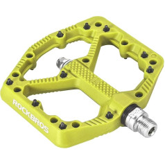 ROCKBROS Bicycle Pedals Nylon MTB Pedals Non-Slip Wear Resistant 9/16 Inch Pedals for MTB, Road Bike, E-Bike