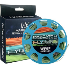 Maxcatch Eco Floating Fly Line Weight Forward Welded Loop Design (3F, 4F, 5F, 6F, 7F, 8F)