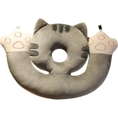 Neck Pillow U-Shaped Travel Pillow with Animal Pattern Neck Support Plush Soft Sleeping Pillow Children Adults Headrest Ergonomic Neck Pad Memory Foam Neck Pillow for Car Plane Train