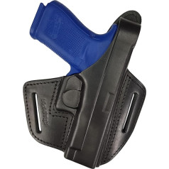 VlaMiTex OWB Leather Holster for Glock 17 19 22 23 25 31 32 34 35 37