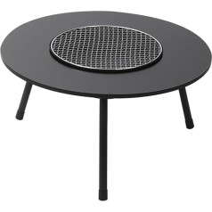 Holzkohle-Grill,Verdickter rostfreier Multifunktions-Holzkohleherd ohne Räucherung, Haushalt Grill,Tragbarer Camping-BBQ-Ofen Innen- und Außen-Ofen (Color : Style4)