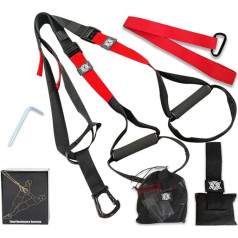 TQQEPOOL Suspension Trainer Home Gym Equipment Sling Trainer Workout Bands Fitness Straps Indoor Outdoor