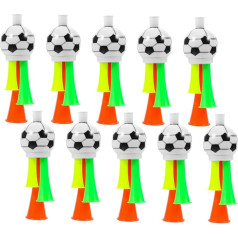 Milisten 30 STK Spielzeug für Fußballspiele Hörner Graduierungsgeräuschemacher Fußballspielzeug Spielzeuge Trompete für Fußballspiel Geräuschmacher Luft Horn Generator Zubehör Requisiten