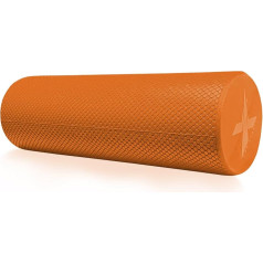Xn8 Sports EVA Foam Roller for Yoga, Pilates, Myofascial Relaxation, Muscle Pain, IT Band, Trigger Point Massage, Stiffness Relief (Orange)