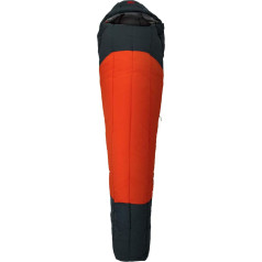 MILLET Unisex Adult Syntek-5° Reg Mummy Sleeping Bag, Dark Orion/Fire, U