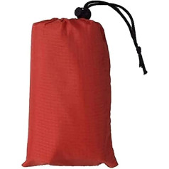 Reliable Picnic Blanket Lightweight Waterproof Mini Folding Blanket Beach Outdoor Camping Travel Bag Blanket (Color: Red, Size: 140 x 150 cm) (Color: Red, Size: 140 x 150 cm)