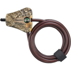 Master Lock LOCK Python Camouflage Kabelschloss für Wild/Überwachungskamera mehrfarbig, 8418DCAMO, 6-Feet x 5/16-Inch