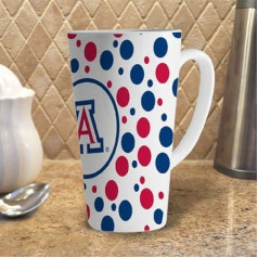 The Memory Company NCAA Arizona Wildcats Latte Coffee, 16 oz, White