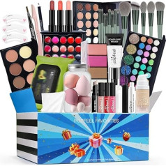 LHLXZQ Professional Makeup Set, Multifunctional Exquisite Makeup Set with Eyeshadow, Lip Gloss, Blush, Concealer, Lipstick, Mascara, Brush etc. for Teens and Women #8