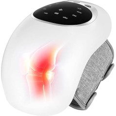 Cozion Knee Massager, Infrared Deep Heat for Knee Joint Pain Relief, Laser & Vibration Therapy for Arthritis, Swelling, Stiffness Ligaments & Muscle Injury, Time Settings