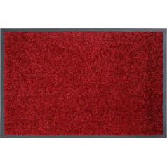 Carpido Durable Clara Dirt Trapper Mat, Non-Slip Door Mat, Indoor Doormats, Entrance Mat, Rug (Red, 80 x 120 cm)