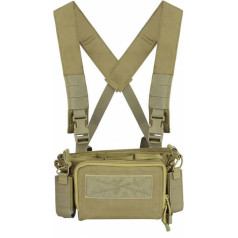 OAREA Camouflage Quick Release Tactical Vest Airsoft Ammo Chest Rig 5.56 9 mm Magazine Carrier Combat Tactical Military