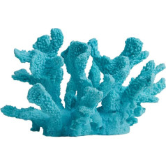 HAUCOZE Coral Sculpture Figures Ocean Decor Gift Modern Arts Statue Living Room Art Polyresin Ornament 21 cm