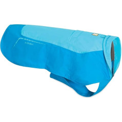 RUFFWEAR Hundejacke „Vert“, Wasserdichter Hundemantel – Atoll-Blau, XXS