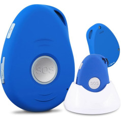 mobiho -Essential Basic Nice 2 Blue Seniors - One Hyper Simplified Device (Ideal for Limited Use Maximum, Response Automatic, Automatic Speaker