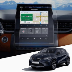 WEIPIN [Pack of 2 9.3 Inch Nano Screen Protectors for Re-nault Captur II/Clio V/Arka-na/ZOE, Nano Protective Film for Clio V with Anti-Fingerprint