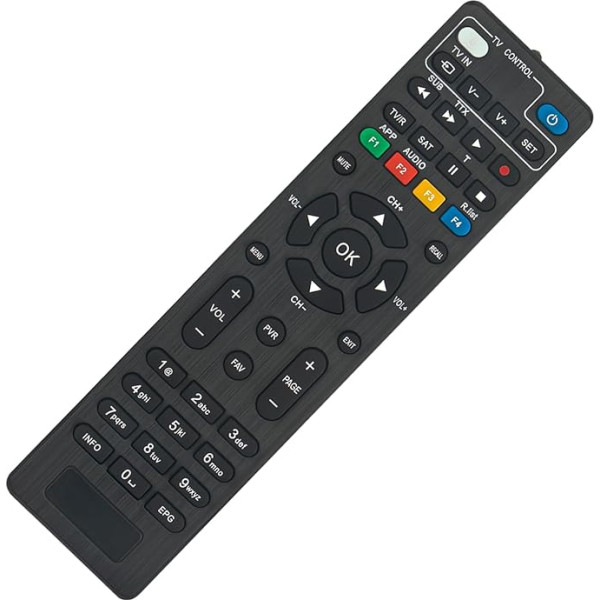 Q20HD Replacement Remote Control Vinabty Fit for DiGiQuest Q20 HD Tivusat Classic Set Top Box Remote Control Q20HD HD Q20