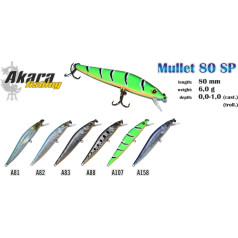Vobleris AKARA «Mullet» 80 SP
