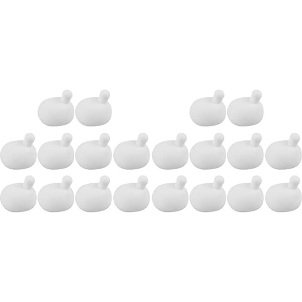 Sewroro Squeeze Stress Ball Squeeze Doll Insert Press Bubble Insert for Crochet Silicone Decompression Doll Making Insert Inner Ball Bubble Replacement Pack of 20