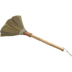 Hand Brush Sweeping Brush - Natural Whisk Sweeping Brush Vietnam Hand Brush Soft Bristles Dust Brush for Car Bed Draft Garden Furniture Clothes Dust Brush