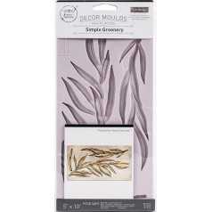 Redesign With Prima 655350650476 Simple Greenery Clay, Soap Making Molds, Pottery & Modelling Clays, Silicone, 5 x 10 x 8 mm