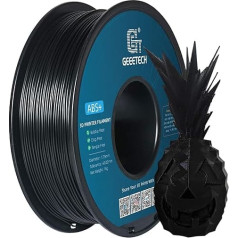 GEEETECH ABS + Filament 1.75 mm for 3D Printers, Black