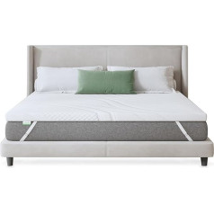 Novilla Matratzen Topper 160x200 7.5cm Höhe Gel Topper Memory Foam MatratzenTopper für Boxspringbett Wohnwagen Schlafsofa Matratzenauflage Bezug Waschbar Oeko-TEx