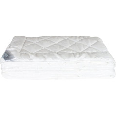 Arctic Duvet 135 x 200 cm, Microfibre, 2-in-1, 4 Seasons Duvet with Press Studs, Separable, Oekotex Quilt with Hollow Fibre Filling, Easy Care Blanket, Washable at 40 °C