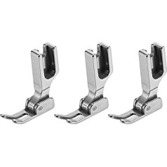 Sourcing Map Right Narrow Steel Presser Foot #P58N 3pcs