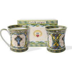Celtic High Cross Set of Two Irish Mugs with Matching Gift Box …