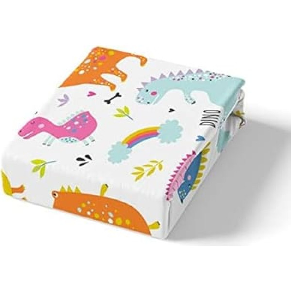 Dino Dino Boys Girls Jungle Animals and Wildlife 3 Piece Duvet Cover Set Single