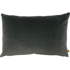 furn. Contra Velvet Cushion Cover, Steel Grey, 40 x 60 cm