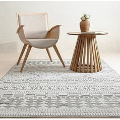 Koza Home Washable Rug for Your Home Living Room Bedroom Kitchen Rug Hallway Rugs Short Pile Thin Runner Soft Weatherproof Plain Patterned Rug Carpet