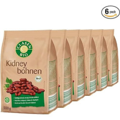 6 x CLASEN Organic Kidney Beans – 500 g