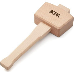 Wooden Mallet 4 ½” Bora 540049, The Well-Balanced Beechwood Woodworking Mallet That’s Ideal for Solid, Damage-Free Striking