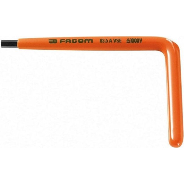 Facom 83.5AVSE-inch Male Angled 5 mm Insulated 1000 V vse Series