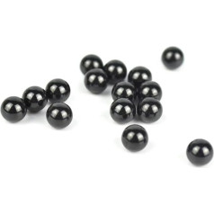 VWWJCCRO Silicon Nitride Ceramic Balls 0.8 mm 1.588 mm-5 mm Si3N4 G5 Precision Ceramic Bearing Balls Smooth Ball Bead (One Size, 3.969 mm)