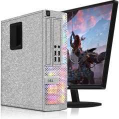 Dell PC Complete Gaming PC Quad Core I7 up to 3.9GHz, Radeon RX 550 4GB GDDR5, 16GB RAM, 512GB SSD, WiFi 600M, Bluetooth 5.0, 22