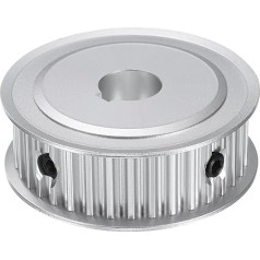 sourcing map 5M-36T-1/2B Timing Belt Pulley, 1/2