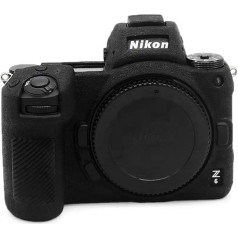 kinokoo Silicone Case Compatible for Nikon Z6 Z7 Protective Case (Black, Non-Slip Texture)