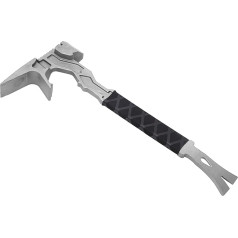 Demolition Tool, Sledgehammer Crowbar Nail Puller Chisel Baking Capable Hammer for Wood Pry Bar Camping Equipment