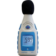 PeakTech Digital Sound Level Meter 30-130 dB in A-Rating 1/2 Inch Microphone, Class 2, Noise Measurement, Pack of 1, P 5175