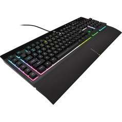 CORSAIR K55 Pro XT Keyboard Membrana LED RGB Zone Layout Italy Compatible Windows 10