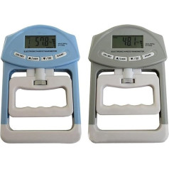 BINGNU Digitales Kraftmessgerät, Dynamometer, LED Digital Display Handheld tragbarer Handmuskelmesserentwickler Genauiger Fitness-Dynamometer-Tester für Sport, Schule und Heimgebrauch