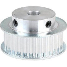 Synchronriemenscheibe 5M-32T Innendurchmesser 6/6,35/8/10/12/12,7/14/15/16/17/19/20 mm Aluminium-Riemenscheibenbreite 15 mm 5M-Synchronriemen(Keyway 20x6x2.8 mm)