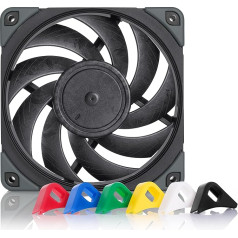 Noctua NF-A12x25 PWM chromax.black.swap, quiet premium fan, 4-pin (120 mm, black)