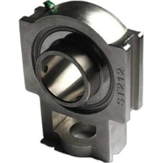 KIRANDY 1 x Stainless Steel Outer Spherical Belt Seat Bearing SUCT204/205/206/207/208/209/210/201/212/202/SUCT203 Bearing Block Bearing (SUCT202 ID15 mm)