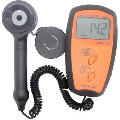 Professional UV Light Meter UV Radiometer LCD Display UVA UVB Measuring Tools High Precision UV Detector 280nm-380nm